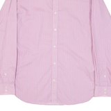 TED BAKER Mens Shirt Pink Long Sleeve S
