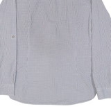 TED BAKER Mens Shirt Blue Gingham Long Sleeve S