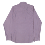 TED BAKER Mens Shirt Purple Long Sleeve M
