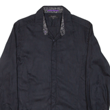 TED BAKER Mens Shirt Black Long Sleeve S