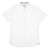 TED BAKER Mens Plain Shirt White S