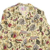 HAMMERLE Womens Shirt Green Floral Long Sleeve L