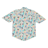 Womens Shirt Green Geometric L