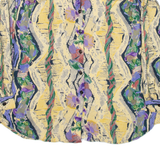 Womens Shirt Yellow Viscose Long Sleeve L