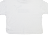 PUMA Cropped Womens T-Shirt White S