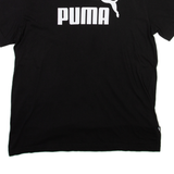 PUMA Mens T-Shirt Black L
