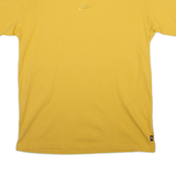 NIKE Loose Fit Mens T-Shirt Yellow M
