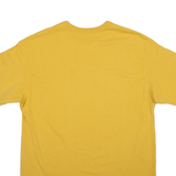 NIKE Loose Fit Mens T-Shirt Yellow M
