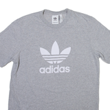 ADIDAS ORIGINALS Mens T-Shirt Grey M
