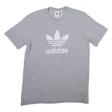 ADIDAS ORIGINALS Mens T-Shirt Grey M