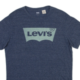 LEVI'S Mens T-Shirt Blue S