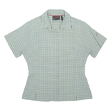 MAMMUT Womens Shirt Green Check S