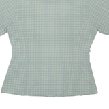 MAMMUT Womens Shirt Green Check S