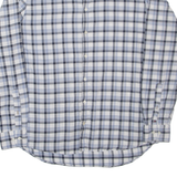 TOMMY HILFIGER Slim Fit Mens Shirt Blue Check Long Sleeve XL