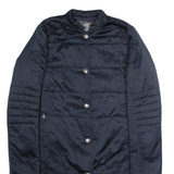 BOGNER Womens Quilted Coat Blue UK 8
