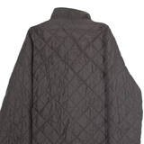 BARBOUR Hampton Mens Quilted Jacket Black Diamond M