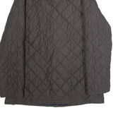 BARBOUR Hampton Mens Quilted Jacket Black Diamond M