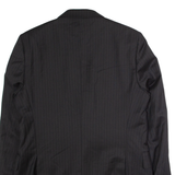 JOOP! Mens Blazer Jacket Black Wool Pinstripe M