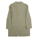 BOGNER Womens Blazer Jacket Blue Wool Check L