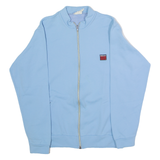 MERBOSO Womens Track Jacket Blue 80s UK 12