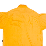 POMME POUR HOMME Mens Plain Shirt Orange XL
