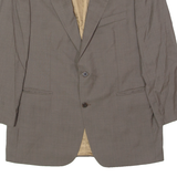 PIATTELLI Mens Blazer Jacket Grey Wool L