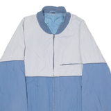 Mens Jacket Grey 90s Colourblock L