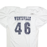 REEBOK Wentzville Mens Jersey White USA V-Neck Nylon L