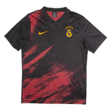 NIKE Mens Football Shirt Jersey Black V-Neck M