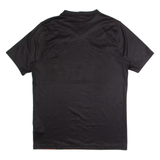 NIKE Mens Football Shirt Jersey Black V-Neck M