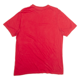 NIKE Mens T-Shirt Red M