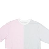 ADIDAS Crop Womens T-Shirt Grey UK 8