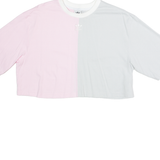 ADIDAS Crop Womens T-Shirt Grey UK 8