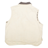 DICKIES Mens Gilet Beige 2XL