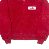 K-BRAND Mens Varsity Jacket Red M