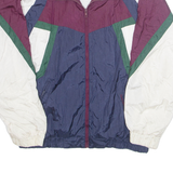 OLEG CASSINI Mens Track Jacket Blue Nylon XL