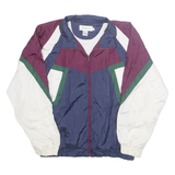 OLEG CASSINI Mens Track Jacket Blue Nylon XL