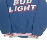 GO SPORTSWEAR Mens Bomber Jacket Blue USA XL