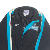 REEBOK Nfl Mens Jacket Black Nylon USA M