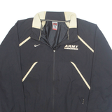 NIKE Army Lacrosse Mesh Lined Mens Track Jacket Black L