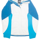 THE North FACE Womens Rain Jacket White Nylon Hooded M