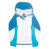 THE North FACE Womens Rain Jacket White Nylon Hooded M