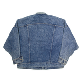 LEE Oversized Womens Denim Jacket Blue 90s M