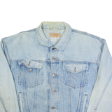WRANGLER Hero Mens Denim Jacket Blue 90s L