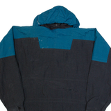 WHITE SIERRA Mens Rain Jacket Black 90s Hooded S