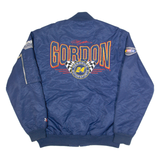 CHASE AUTHENTICS Jeff Gordon Racing Mens Bomber Jacket Blue USA M