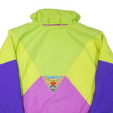 Womens Jacket Green Colourblock L