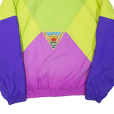 Womens Jacket Green Colourblock L