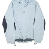HELLY HANSEN Mens Jacket Blue Nylon Hooded XS