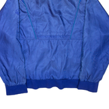 CHAMPION Womens Bomber Jacket Blue L